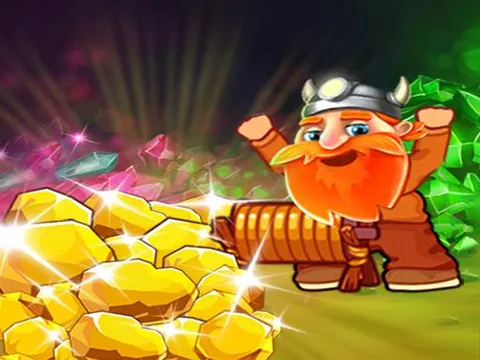 Play Arcade Miner: Gold, Diamond and Digger - Free Online Puzzle