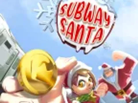 Play subway Santa - Free Online Adventure Games, Casual Games, Kids Games